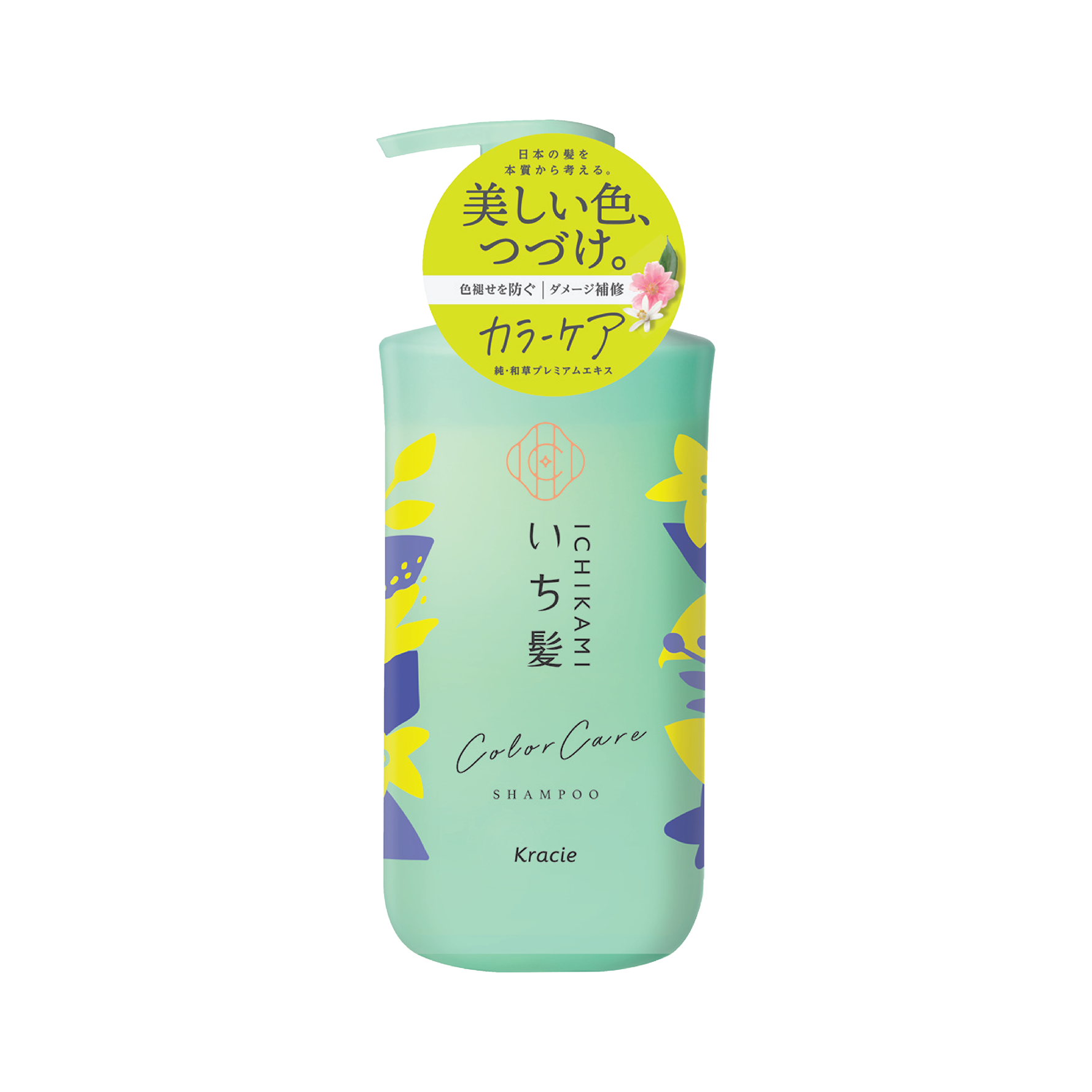 Dầu Gội Giữ Màu Nhuộm Cho Tóc Kracie Ichikami Color Care Shampoo 480ml