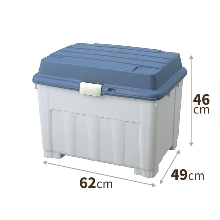 TENMA Thùng Nhựa Lưu Trữ Ngoài Trời JAPAN QUALITY, Dung Tích 80~120L,Có Lỗ Khóa,Lắp Được Bánh Xe