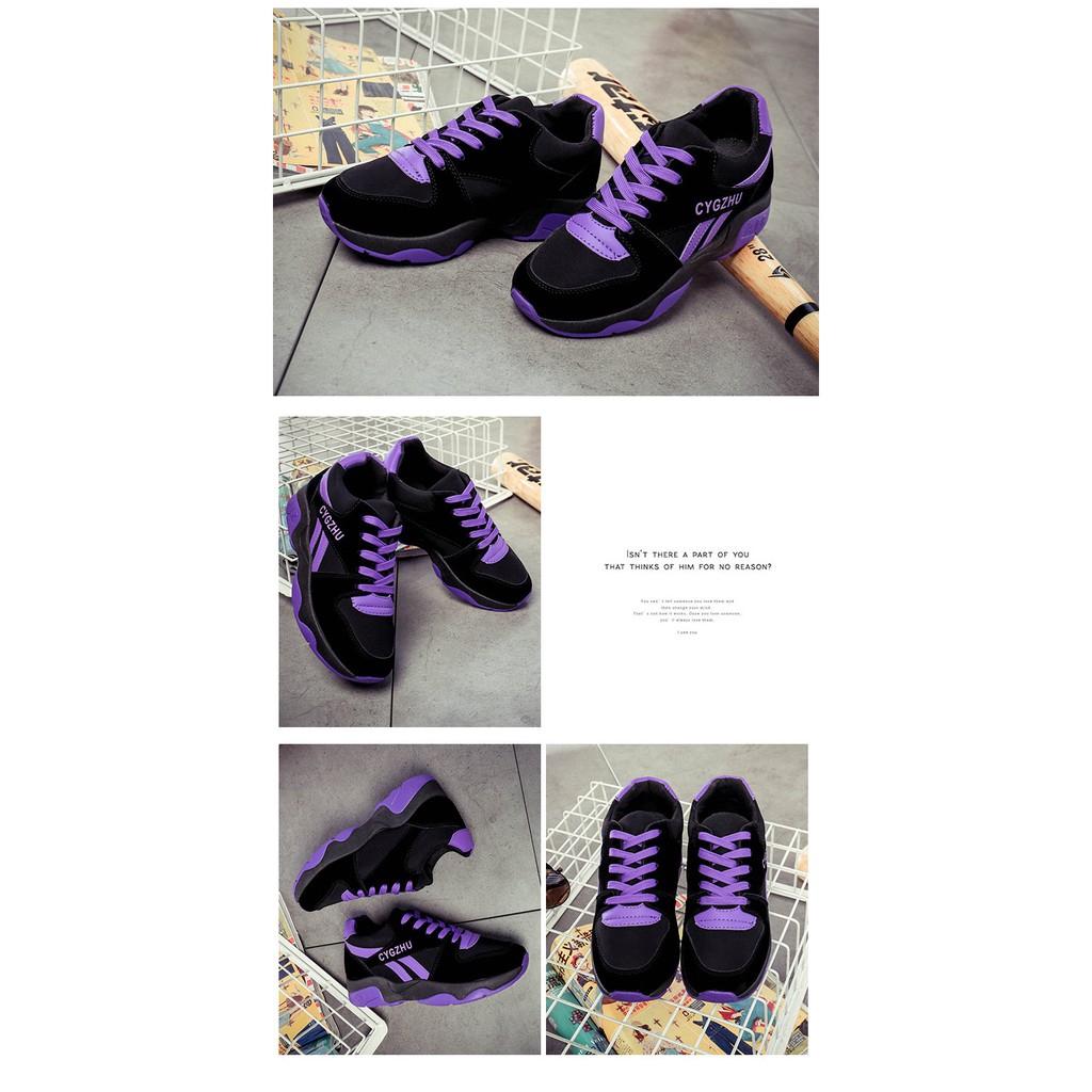 Giày sneaker thể thao chạy bộ nữ chất liệu thông thoáng