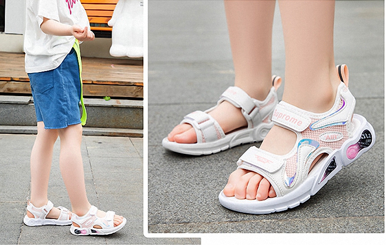 Sandal đi học bé gái, xăng đan bé gái - Mẫu mới THQ80