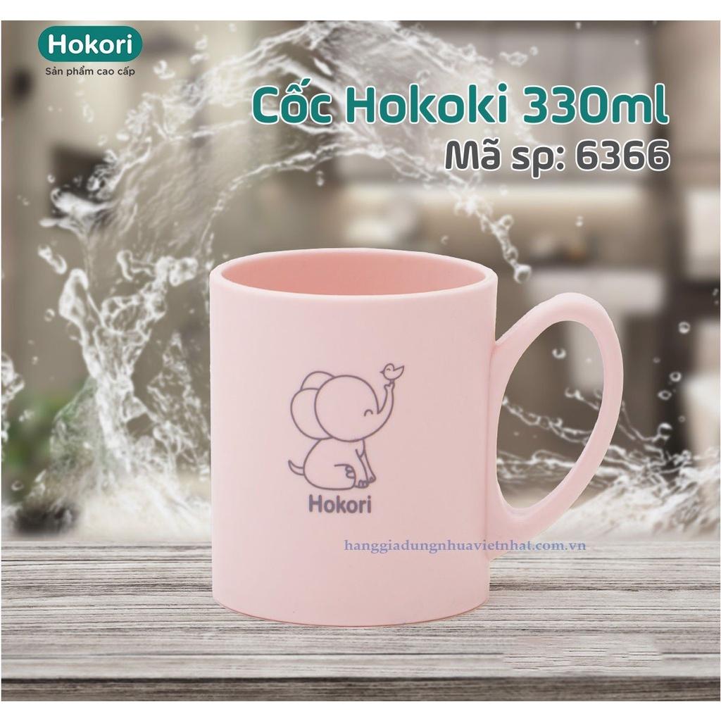 Cốc nhựa lúa mạch HOKORI cao cấp , cốc nhựa Việt Nhật chịu nhiệt cao 350ml