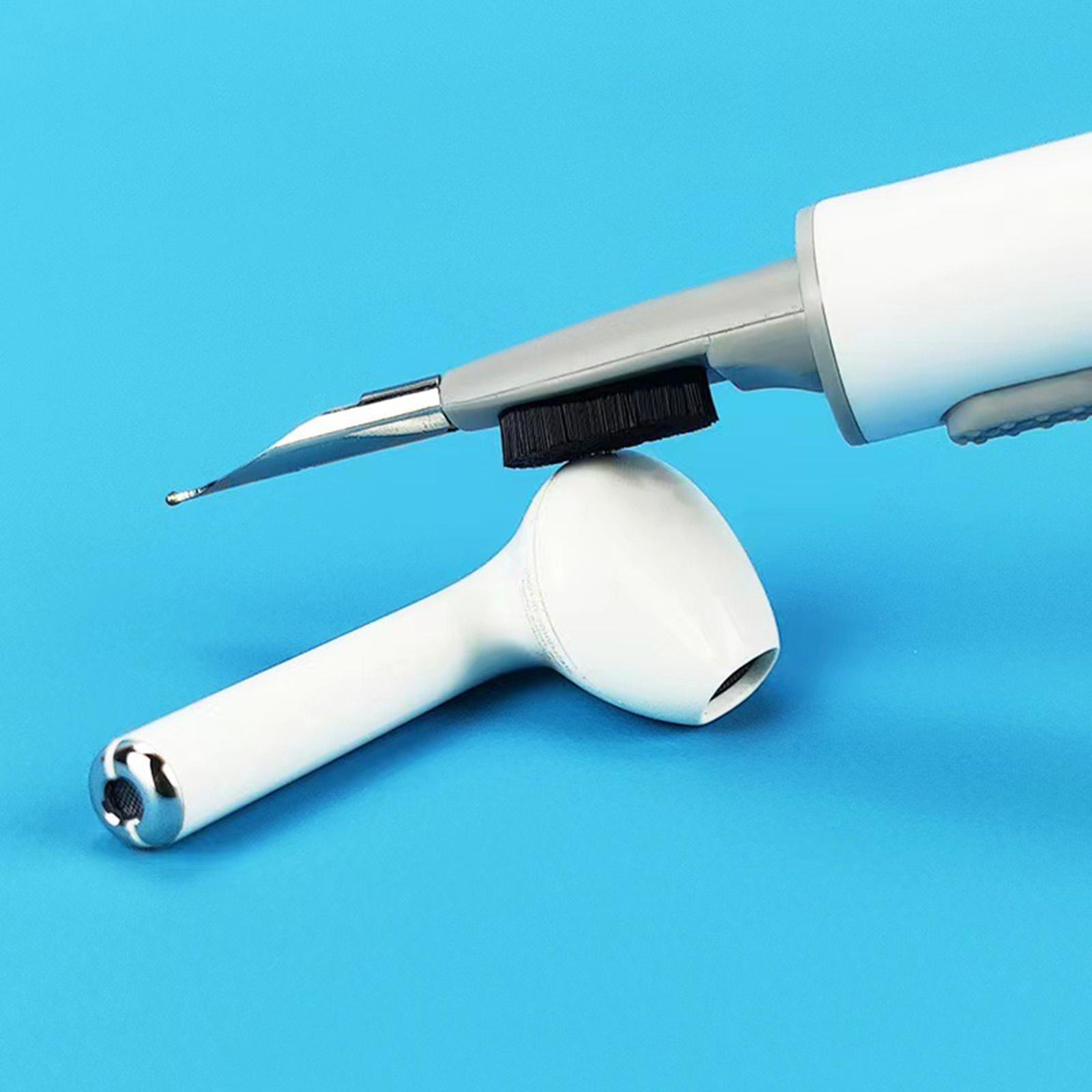 Electronic Cleaner Set Portable Flocking Sweep for Earphones Computer Screen