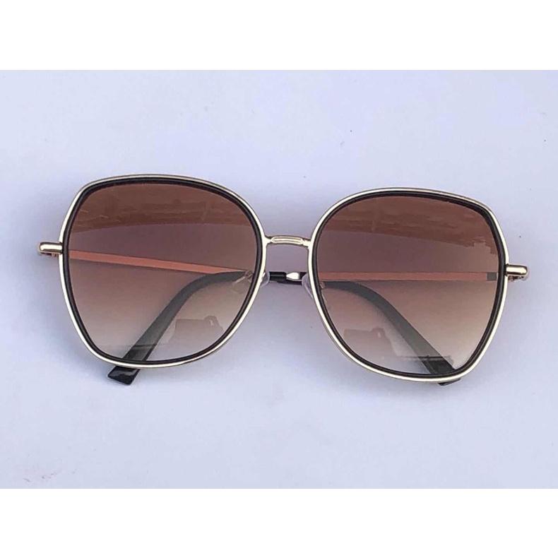 2021 Women's SunGlasses Fashion Sunglasses Large Thick Square Frame Eyeglasses