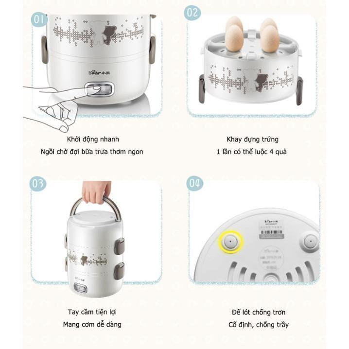 Khuyến mãi - Hộp đựng Cơm hâm nóng thức ăn LunchBox