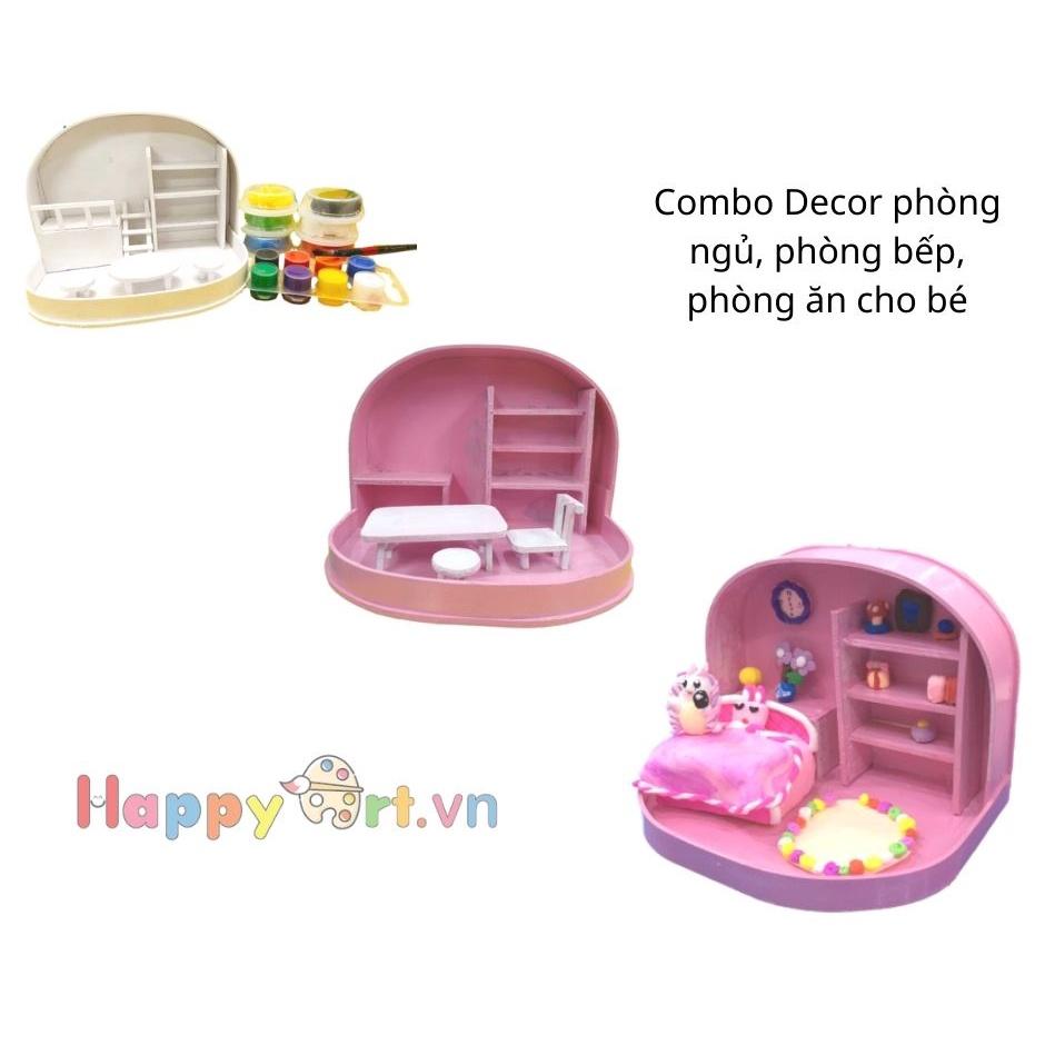 BỘ ĐỒ CHƠI DECOR PHÒNG SÁNG TẠO CHO BÉ TRAI VÀ BÉ GÁI