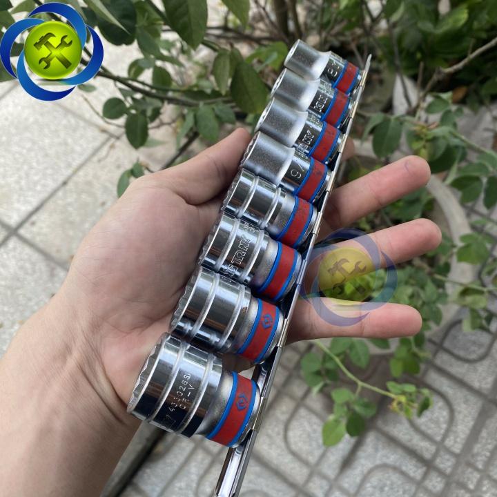 Bộ đầu tuýp 8 chi tiết hệ Inch Kingtony 4010SR 12 cạnh