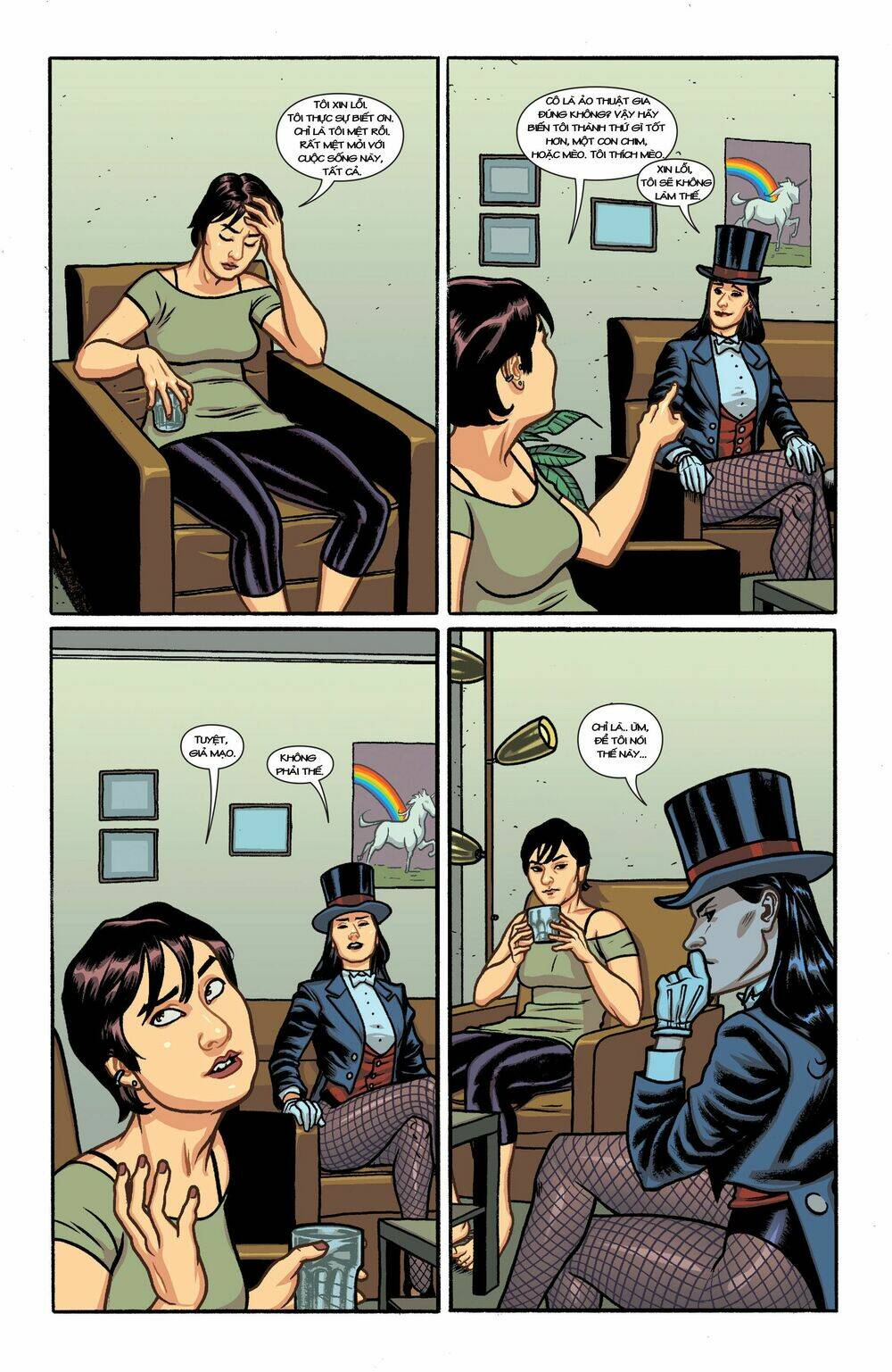 black canary and zatanna - bloodspell chapter 3 19