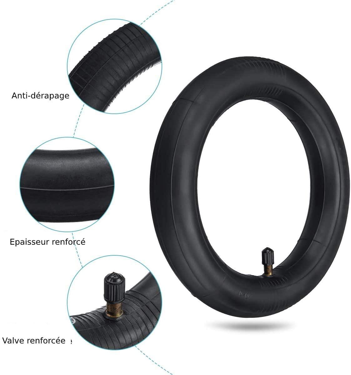 Dành Cho Xiaomi Xe Điện Lốp Cao Su 8 1/2X2 Nâng Cấp Làm Dày Ống Bên Trong 8.5 "M365 Pro Phía Trước Phía Sau thay Thế Lốp Xe Color: 1PCS Tire Set