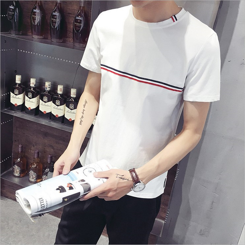 Áo T-shirt/Áo phông nam, cổ tròn, cộc tay, ôm sát, thời trang, phong cách Hàn Quốc, mẫu mới nhất TA72