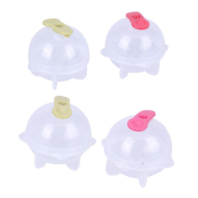 Round Ball Ice Cube Mold DIY Ice Cream Maker Plastic Ice Mould Whiskey Ice Tray Bar Tool Kitchen Gadget Cocktail Utensils