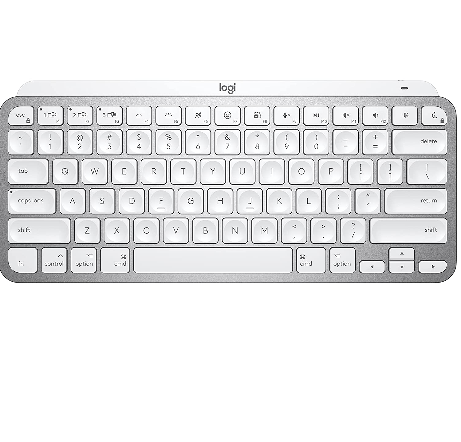 Bàn phím Logitech Mx Keys mini xám (for mac) - hàng chính hãng