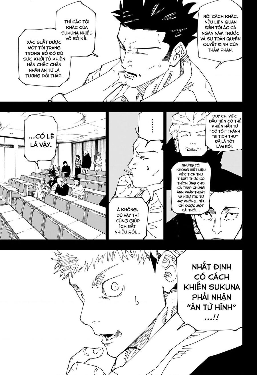 jujutsu kaisen - chú thuật hồi chiến chapter 244 13