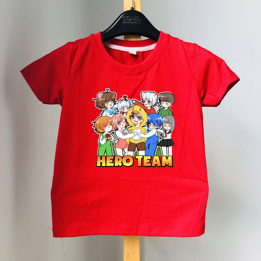 Áo thun cổ tròn HERO TEAM (CHO BÉ) 