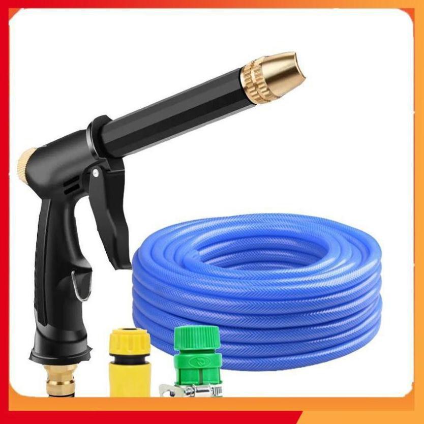 Bộ dây và vòi xịt rửa xe tưới cây tăng áp,vòi xịt rửa,vòi tưới cây 810-2498