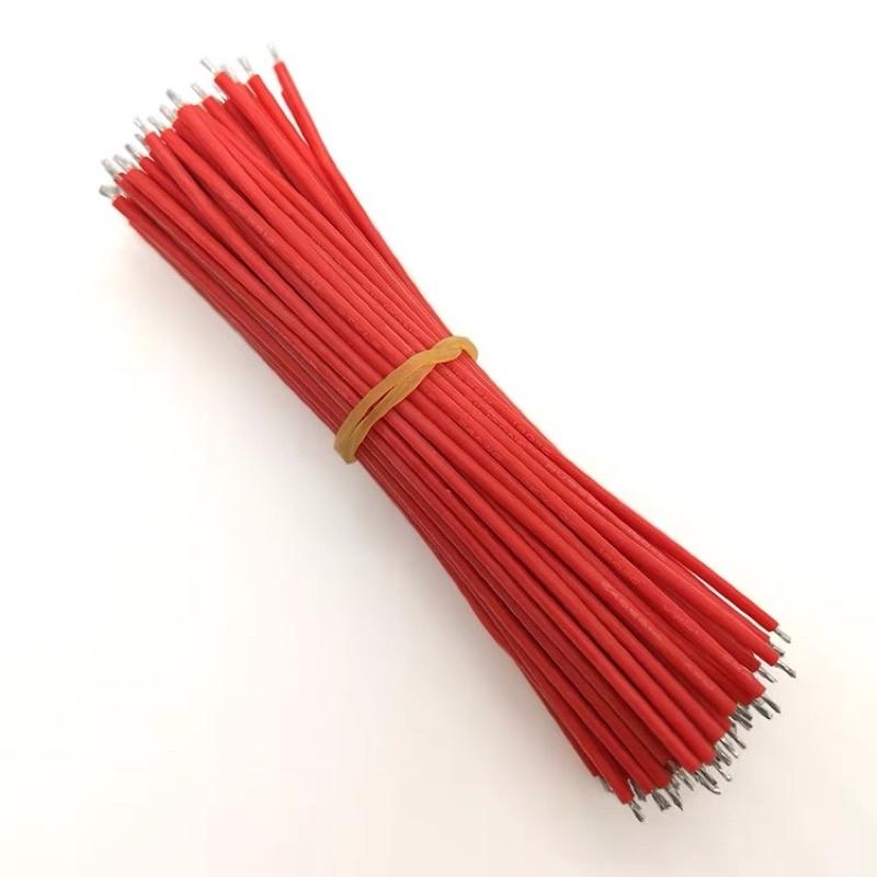Bó 50 Dây 24AWG Nối Mạch 20cm Màu Đỏ/Đen
