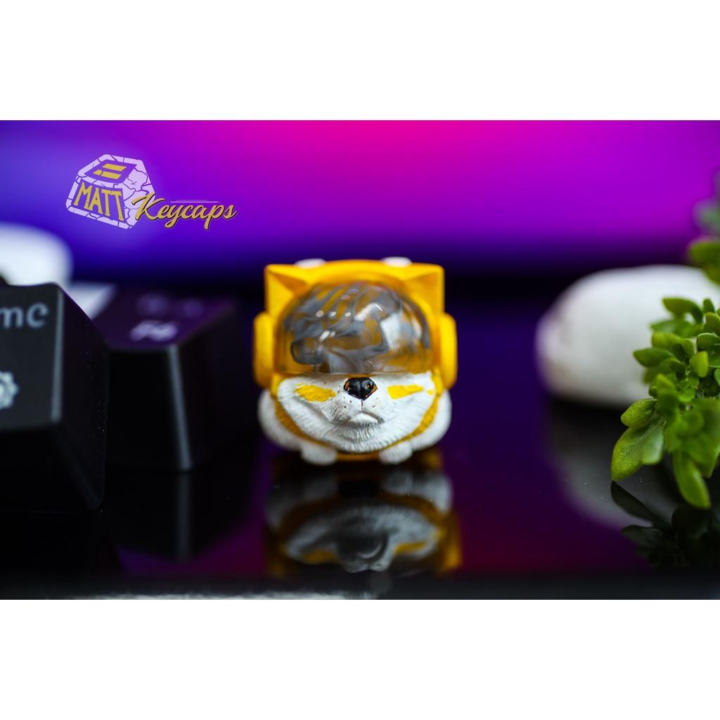 Sirius Keycaps - Vàng Trắng - Artisan Keycaps - Nút bàn phím cơ