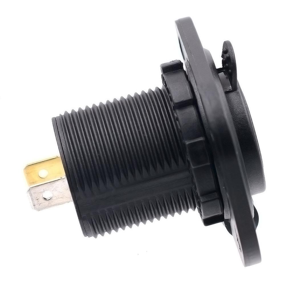 2.1A 5V Phone GPS USB Power Supply Socket for 12-24V Car Motorcycle SUV Boat
