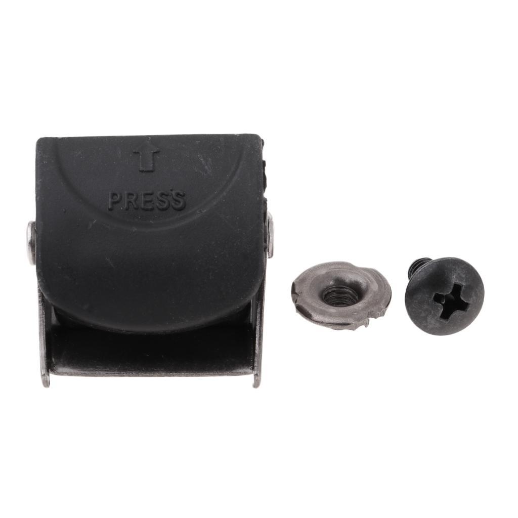 Inline Roller Skating Parts Outdoor Skate Shoes Buckles With Screw And Nut black