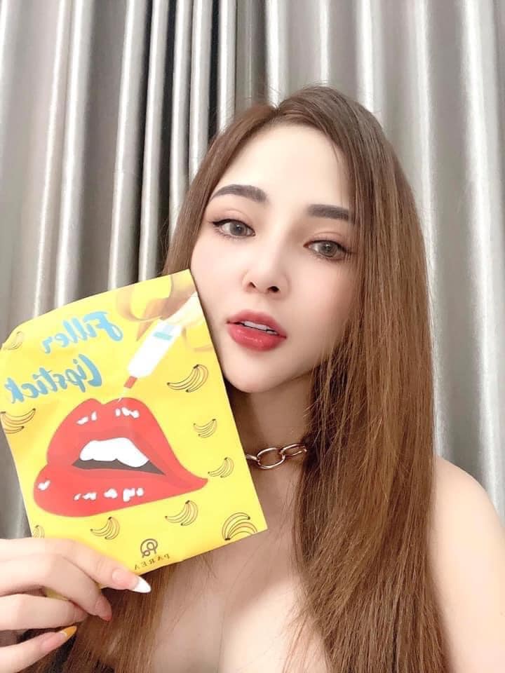 Son Chuối Hỗ Trợ Khử Thâm Môi Filler Lipstick Collagen Parea Chính Hãng