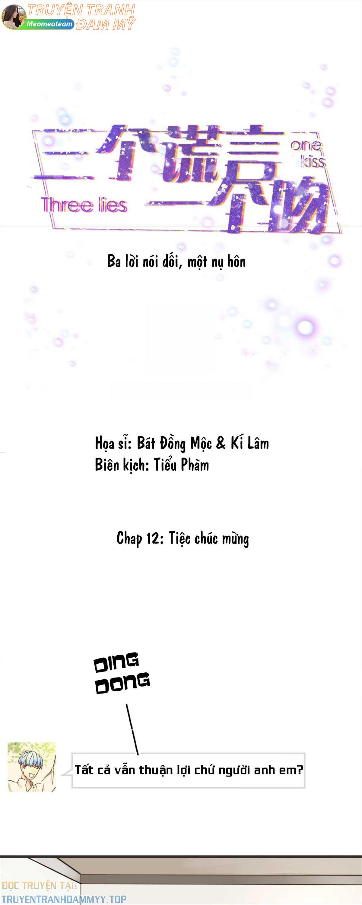 Ba Lời Nói Dối, Một Nụ Hôn chapter 13