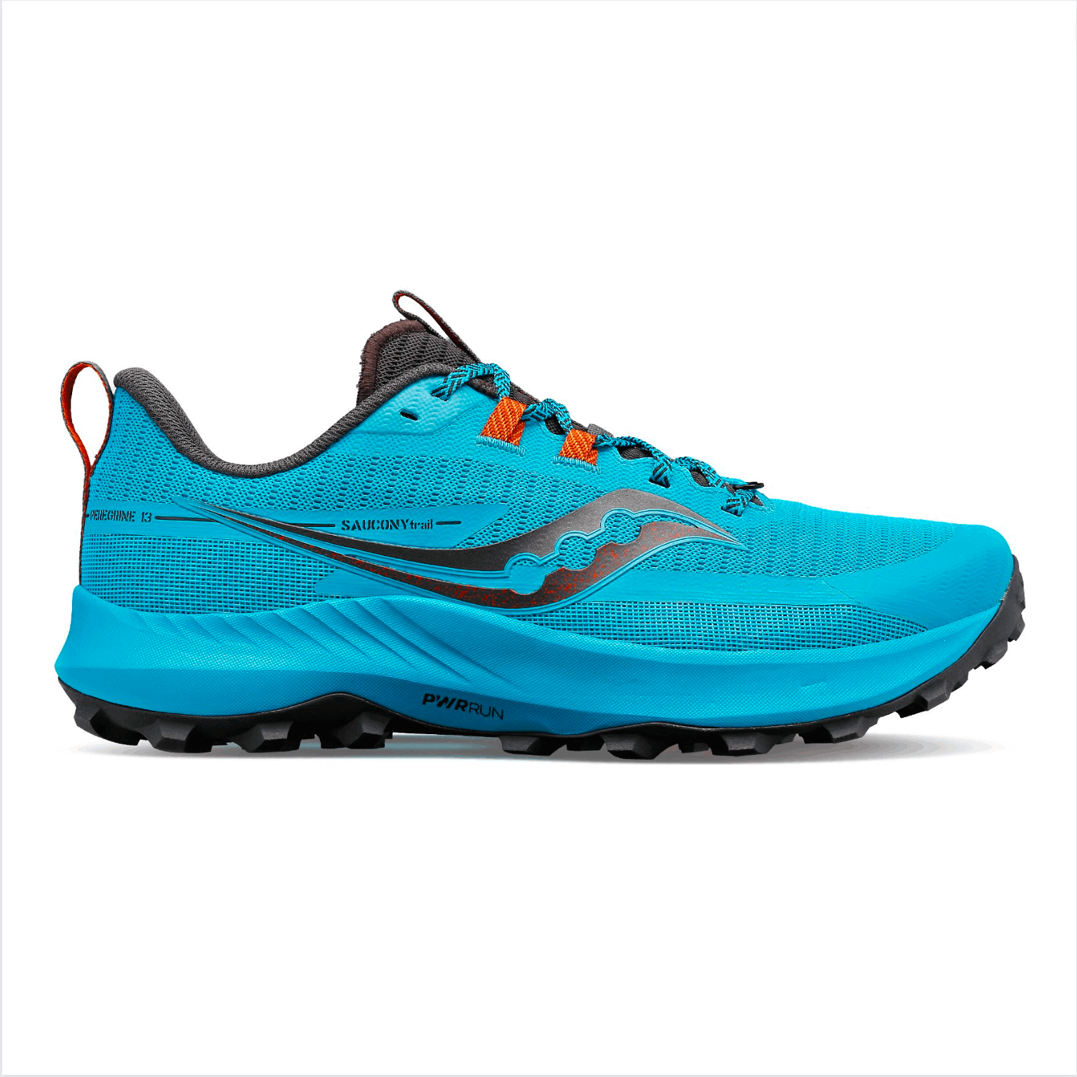 Giày chạy địa hình nam Saucony Peregrine 13 - Agave/Basalt