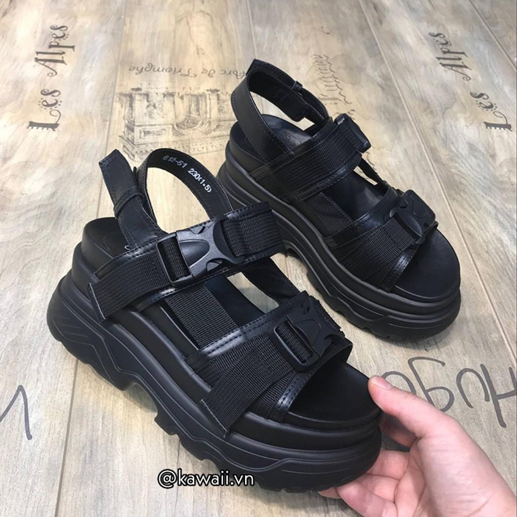 Giày BUCKLE SANDALS đế 6cm