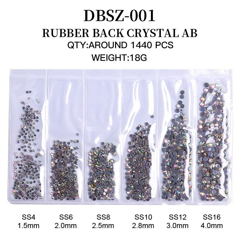 Đá Đính Móng Nhiều Size 0776
