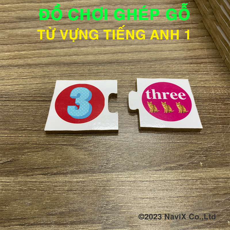 Đồ chơi ghép chữ Tiếng Anh 1