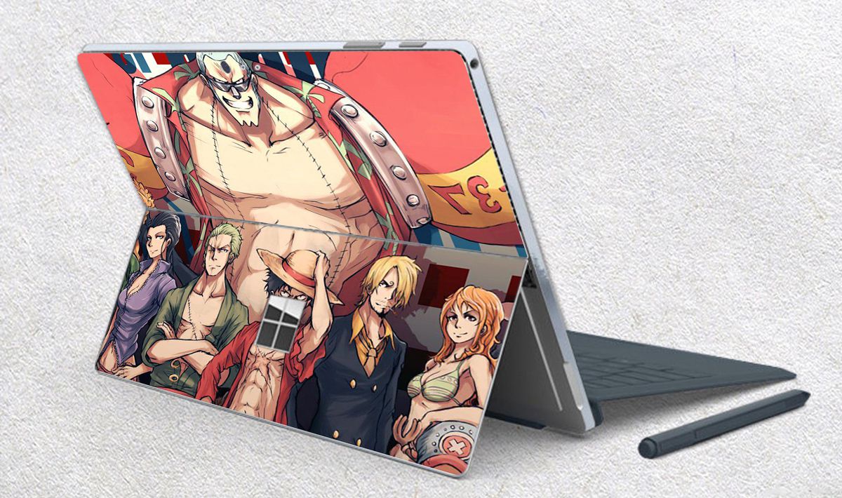 Skin dán hình One Piece x06 cho Surface Go, Pro 2, Pro 3, Pro 4, Pro 5, Pro 6, Pro 7, Pro X