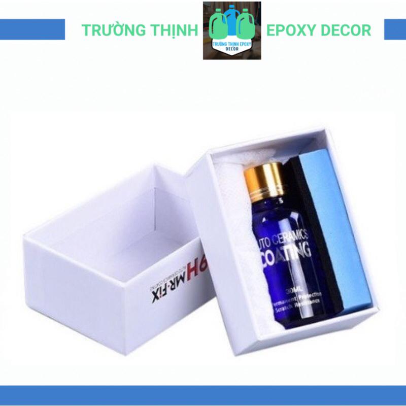Chất Phủ Cứng Chống Xước Bề Mặt Ô Tô Ceramic 9H Nano Liquid Chai 50ML - Trường Thịnh Sài Gòn