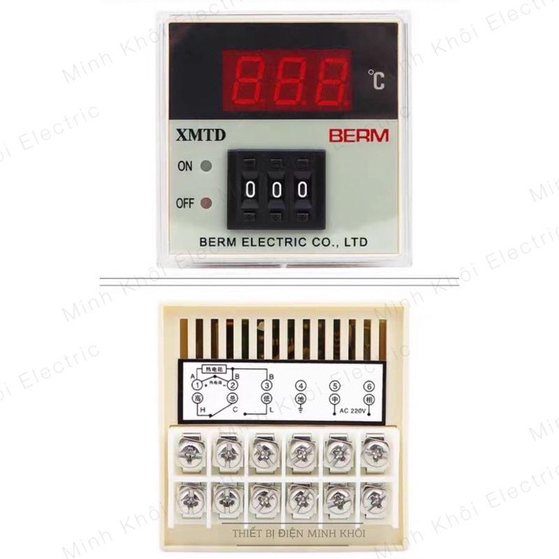 Đồng Hồ Nhiệt Độ Berm XMTD-2001, bộ điều khiển nhiệt độ xmtd-2001,đồng hồ hiển thị và điều khiển