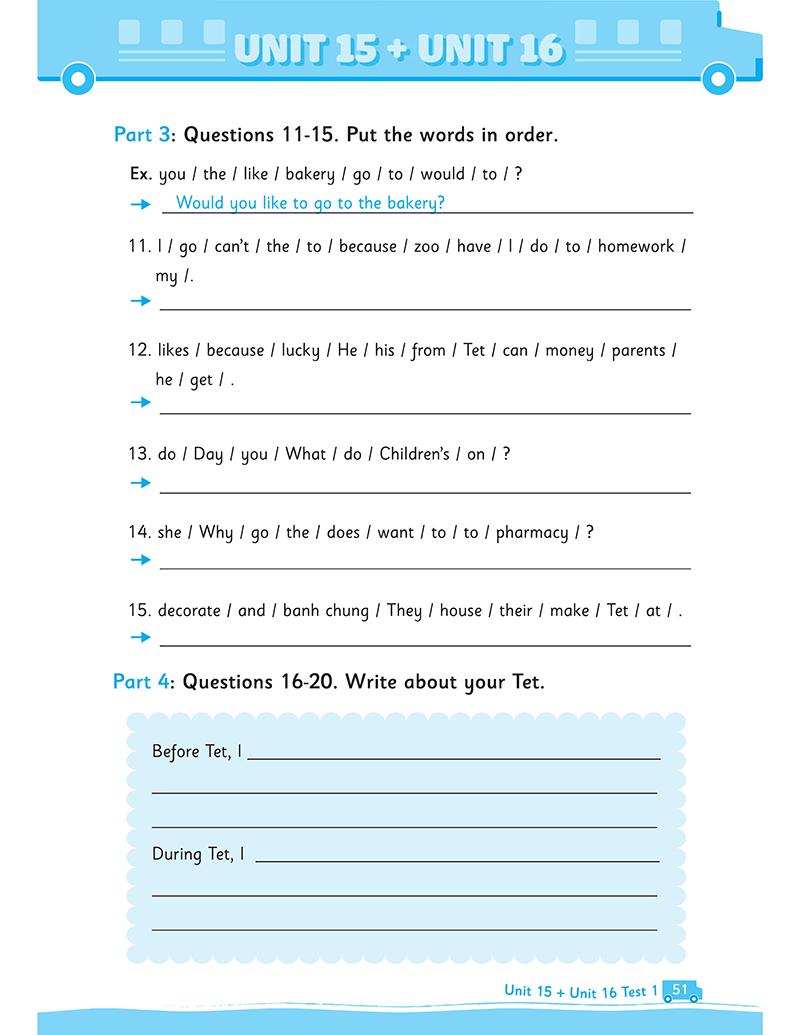 Sách Big 4 Bộ Đề Tự Kiểm Tra 4 Kỹ Năng Nghe - Nói - Đọc - Viết (Cơ Bản Và Nâng Cao) Tiếng Anh Lớp 4 - Tập 2