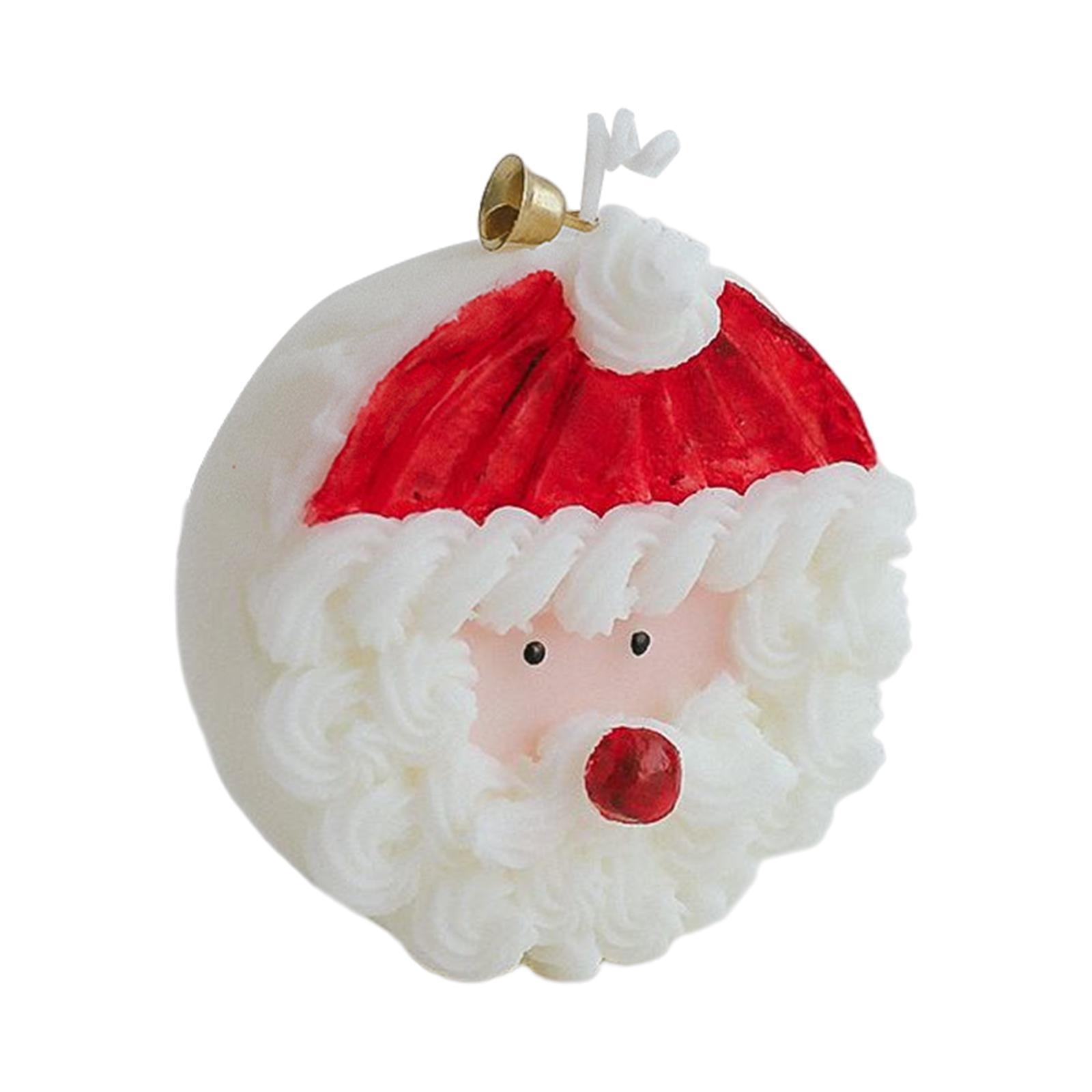 Santa Claus Scented Candles Tealight Candles for Decoration Office Gift
