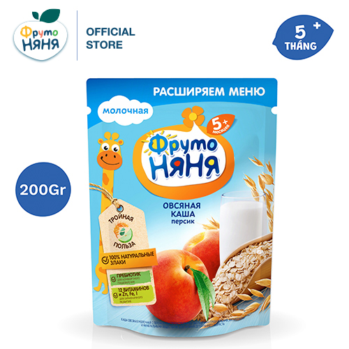 Combo 4 gói bột ăn dặm mix vị Fruto Nyanya 200g/gói