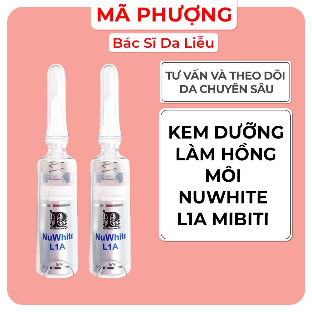 Kem giảm Thâm Nách,Làm hồng n.hũ hoa,môi,v.ùng k.ín MIBITI PRUDENTE NUWHITE V1, H6, N1, L1A - Bác sĩ Mã Phượng