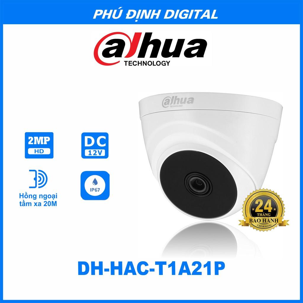 Bộ 8 Camera DAHUA quan sát ngoài trời chống trộm - Hàng Chính Hãng