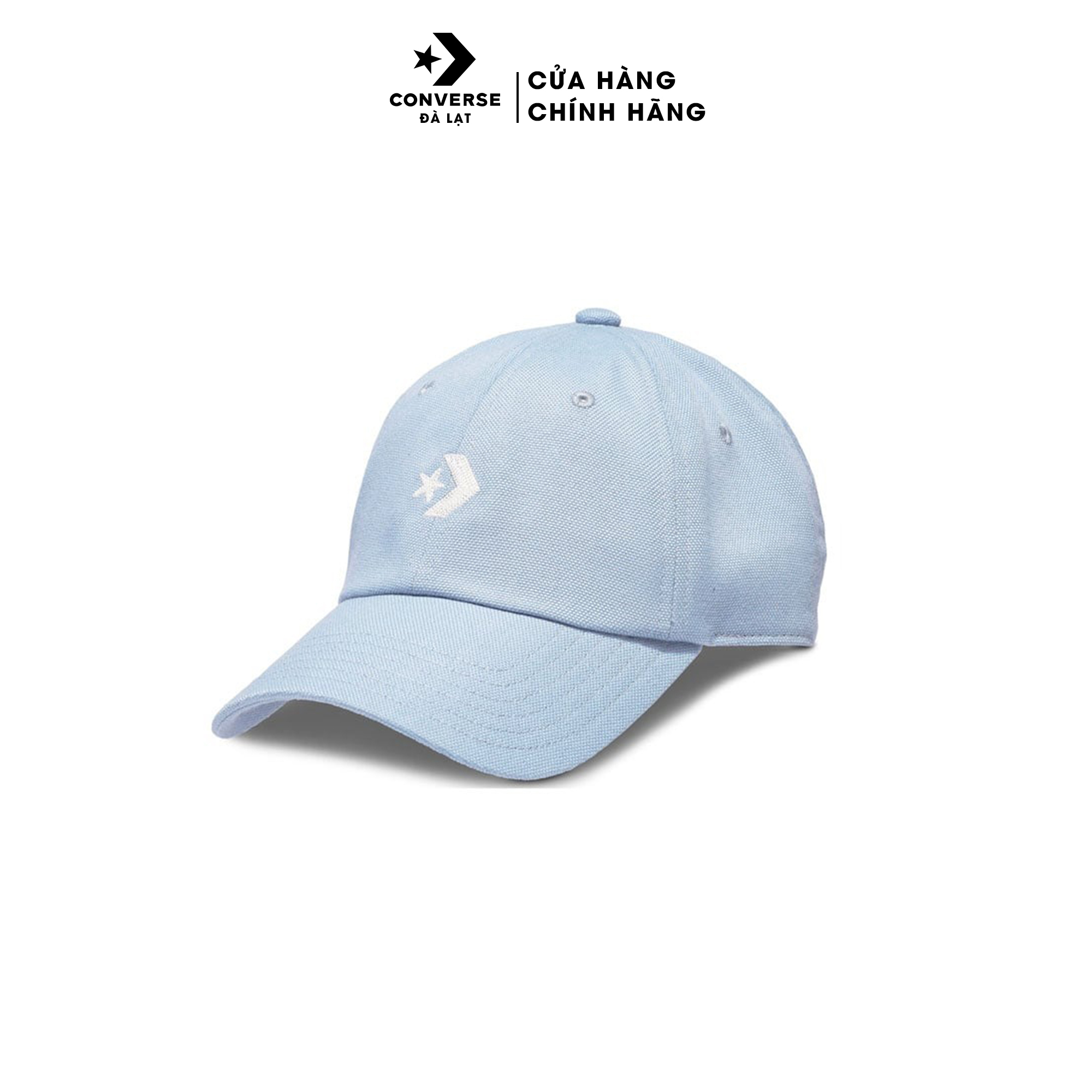 Nón Converse Lockup Logo Chain Stitch Hat Mpu Seasonal 10024558 A01 Mũ lưỡi trai