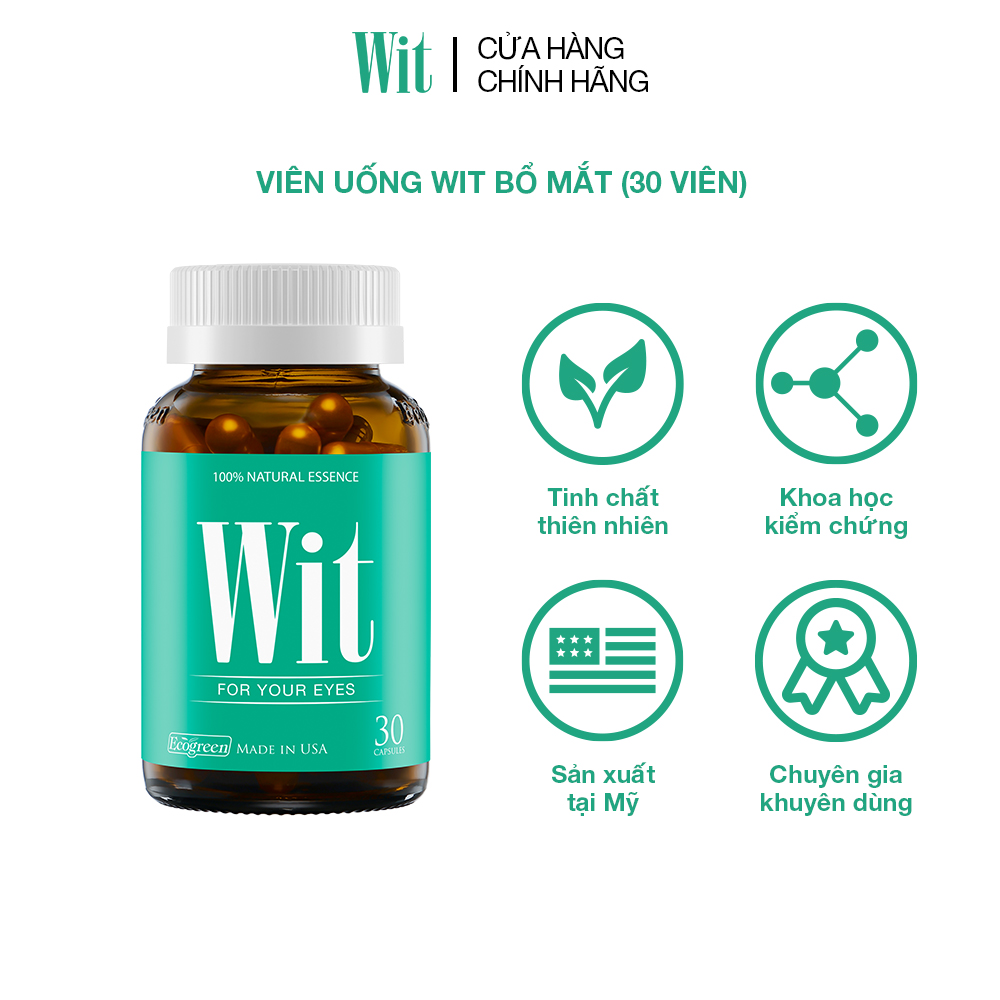 Viên uống WIT bổ mắt (30 viên)