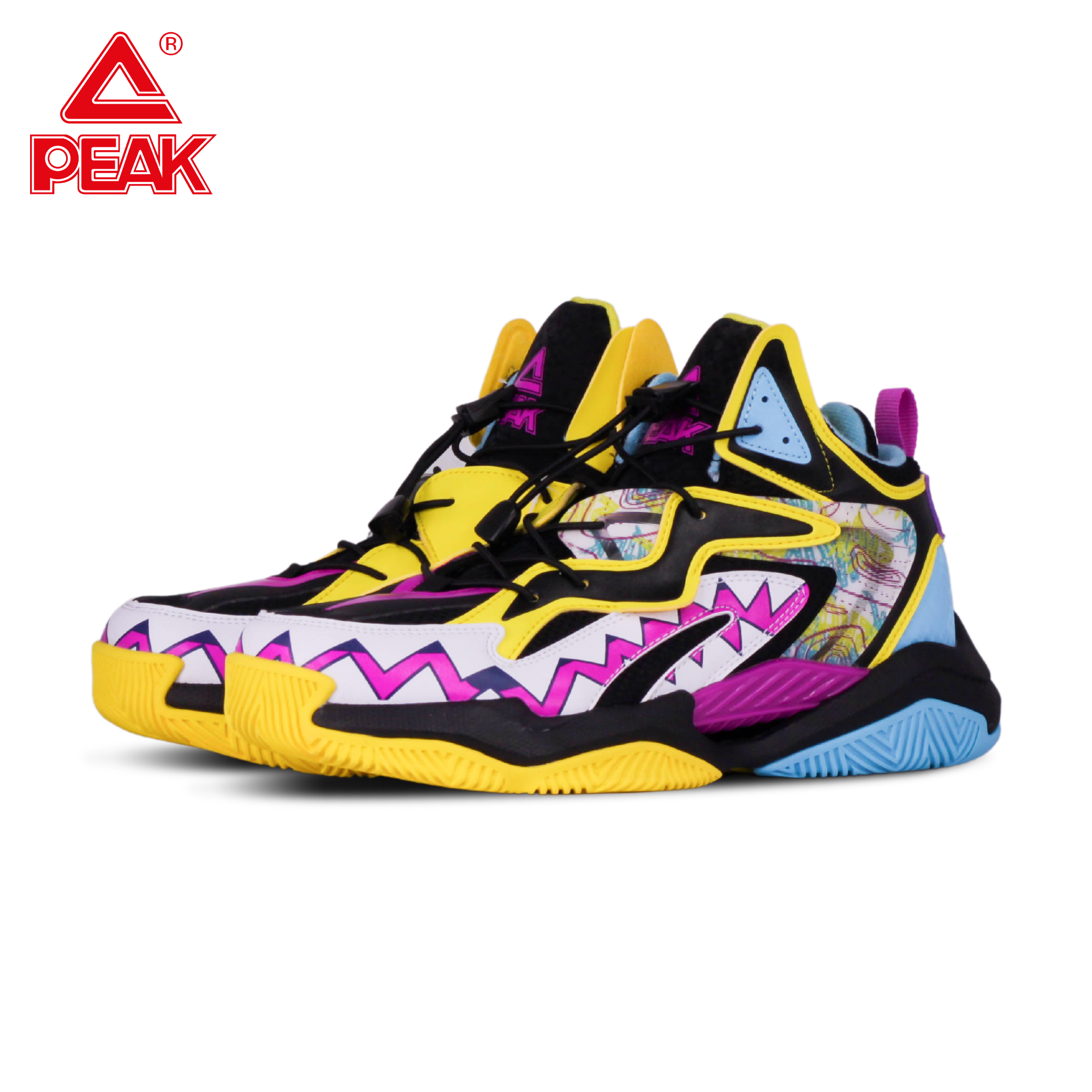 Giày Bóng Rổ Trẻ Em Cổ Mid PEAK Basketball MONSTER EK1411A