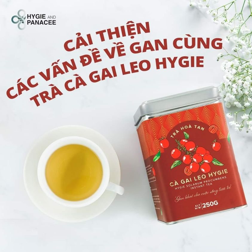 Trà Thảo Dược Cà Gai Leo Hygie Giải Độc Gan, Giải Rượu Bia, Mát Gan, Tăng Cường Sức Đề Kháng Hũ 250g