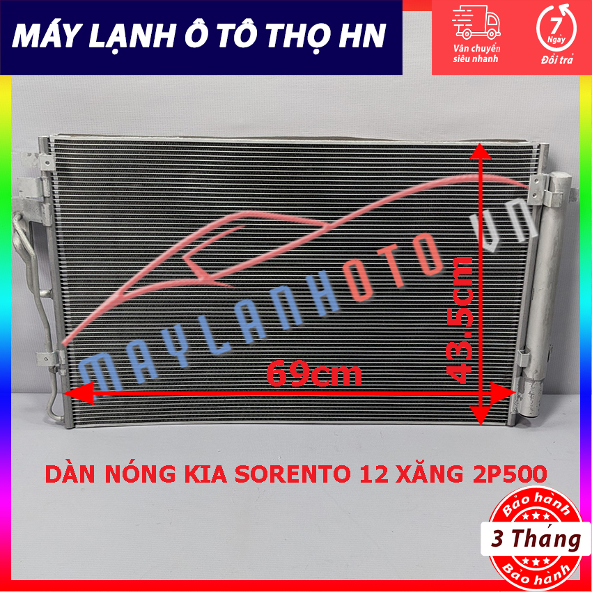 Dàn nóng Kia Sorento hàng xịn Hàn Quốc