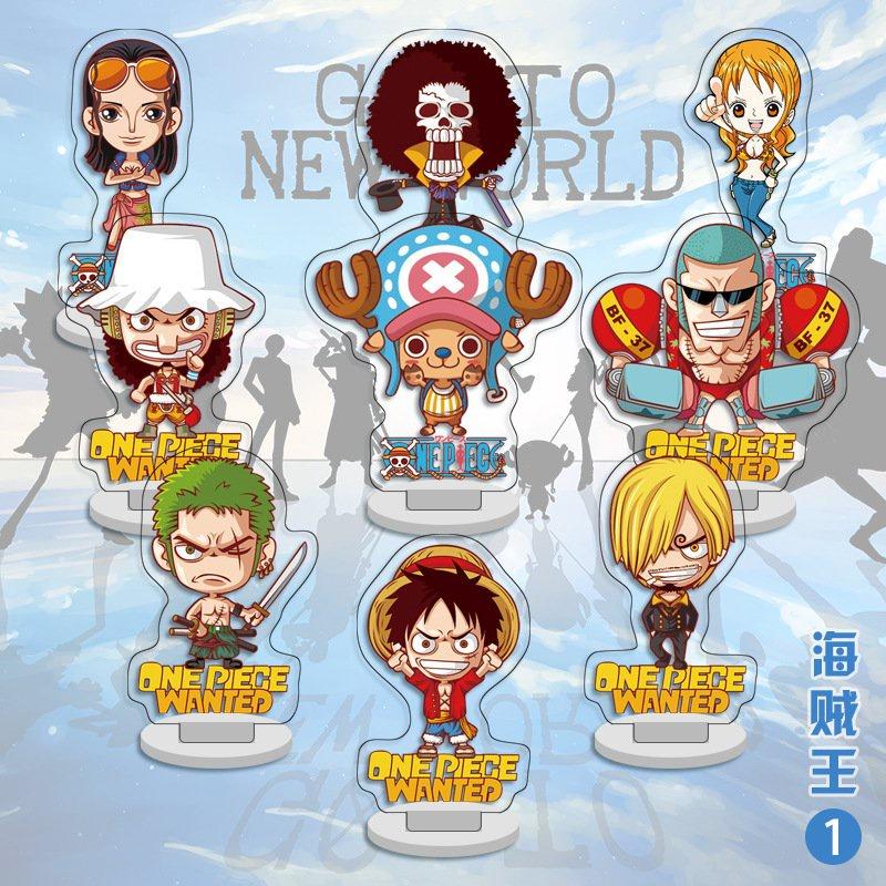 ( 1 cái MINI 20K ) Mô hình standee ONE PIECE mica trong acrylic anime chibi trang trí trưng bày