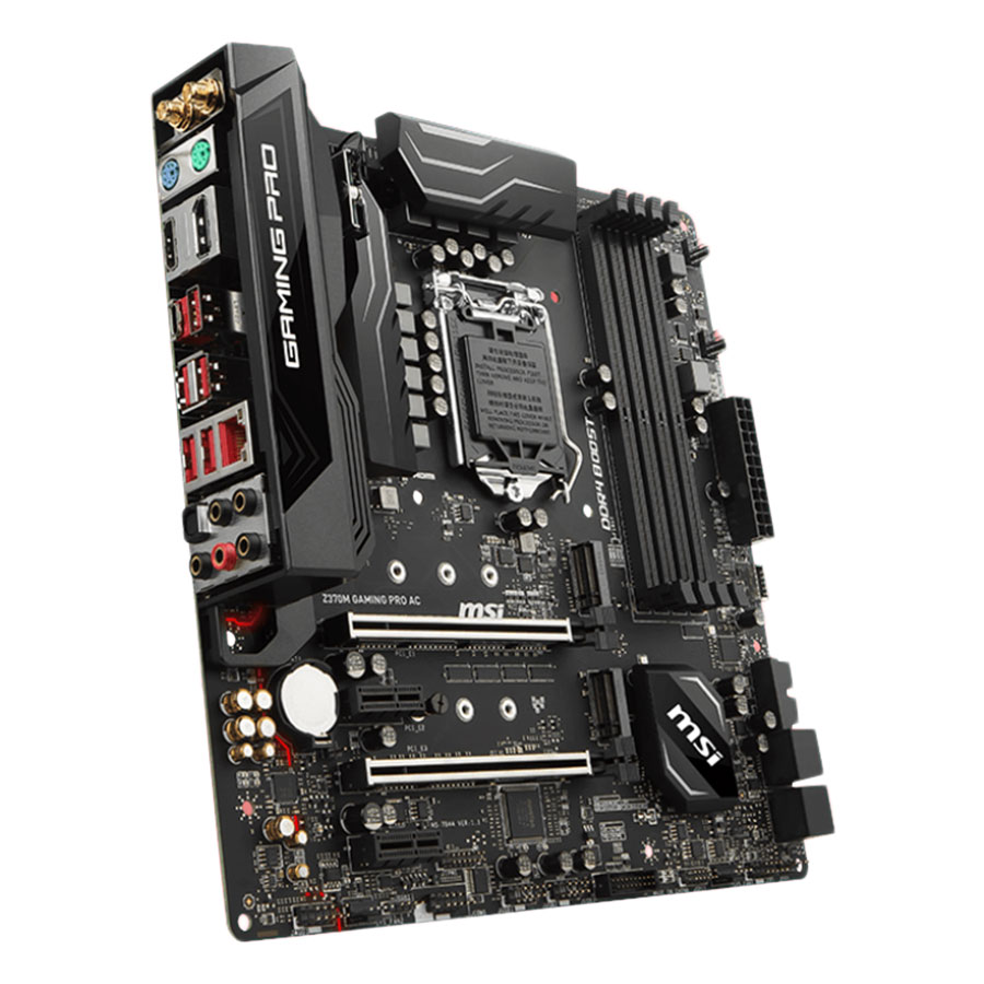 Bo mạch chủ - Mainboard MSI Z370M Gaming Pro AC