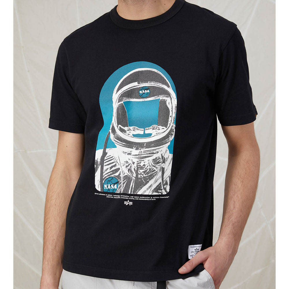 Áo Alpha Industries Nasa Moon Man Tee ETN53001C1-003