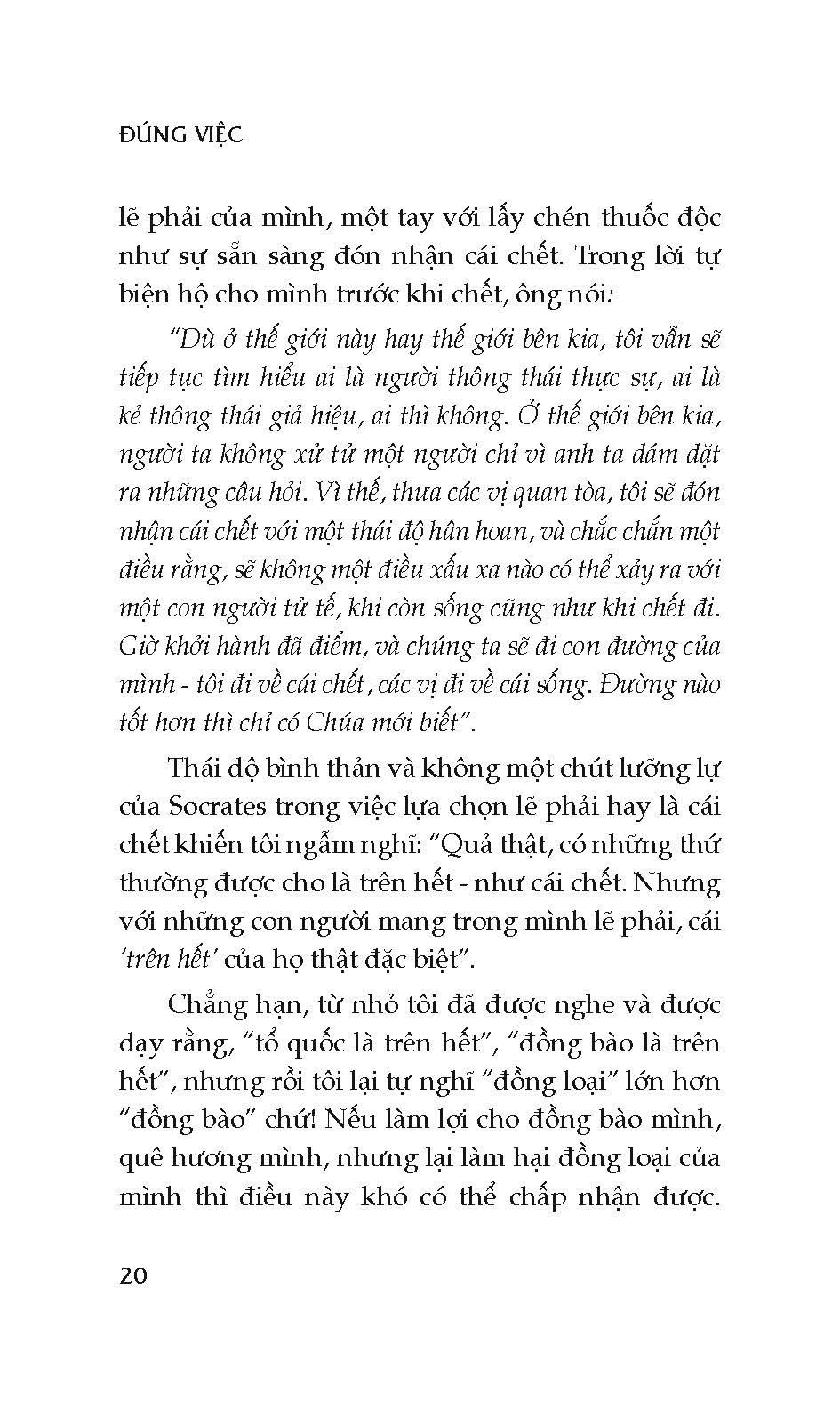 Đúng Việc - Một Góc Nhìn Về Câu Chuyện Khai Minh (Tái bản lần thứ 12) - Bìa cứng (Bản in năm 2023)