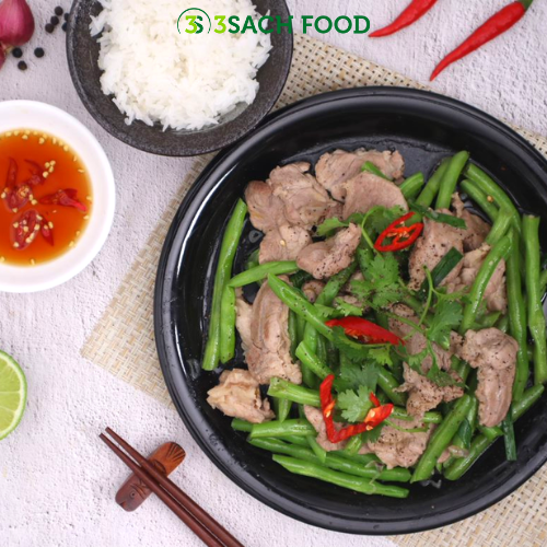 Đậu Cove Xào Thịt Heo 3S