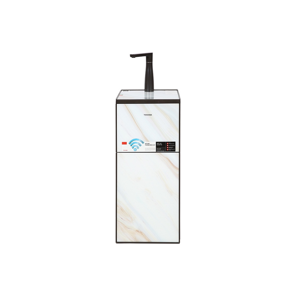Máy lọc nước nóng lạnh RO Toshiba TWP-W1905SV - Đèn cảnh báo thay lõi lọc - Điều khiển máy bằng điện thoại - Hàng chính hãng