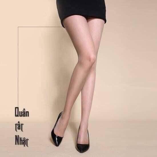Quần tất da chân nữ, mỏng dai bền thật chân đều màu