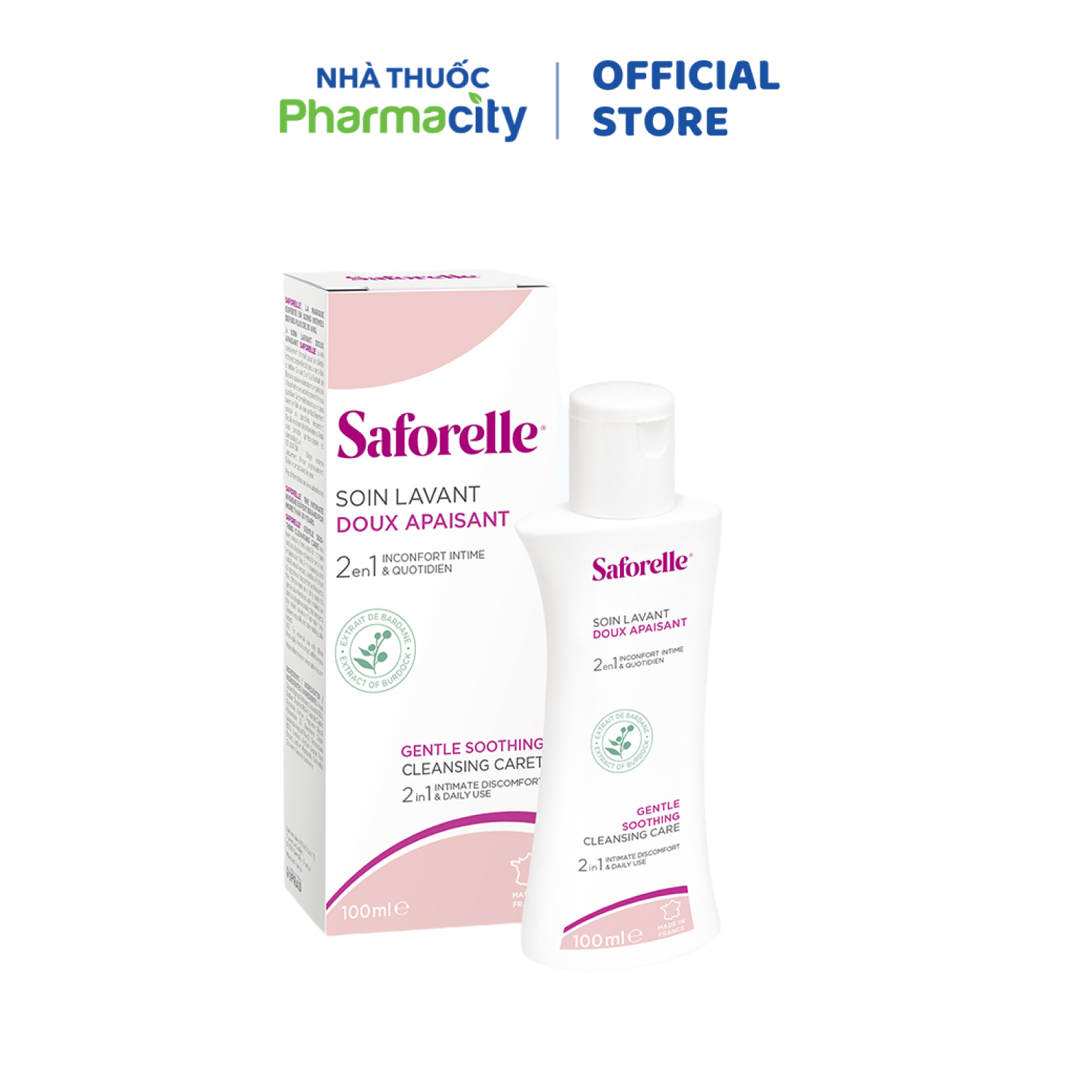 Gel Vệ Sinh Phụ Nữ SAFORELLE (Chai 100ml)