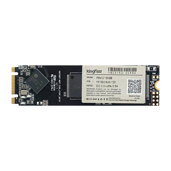 Ổ Cứng SSD KINGFAST SATA M.2 2280 F6M.2 128GB (Read 550MB/s Write 450MB/s) - Hàng chính hãng